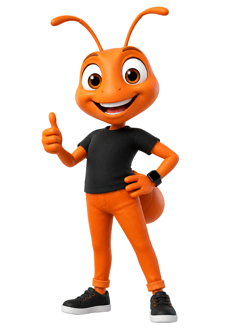 Mascote da Formiga Digital, agência de marketing digital